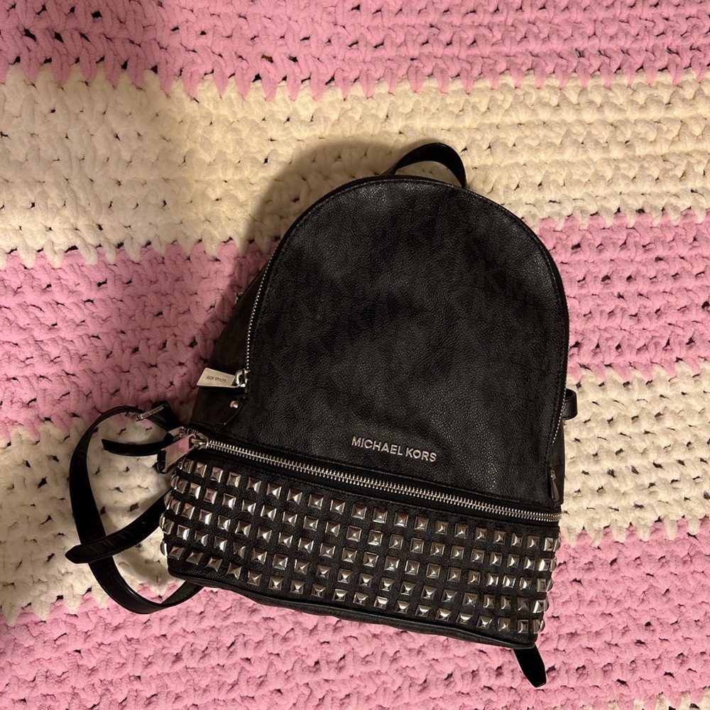 Michael Kors leather backpack